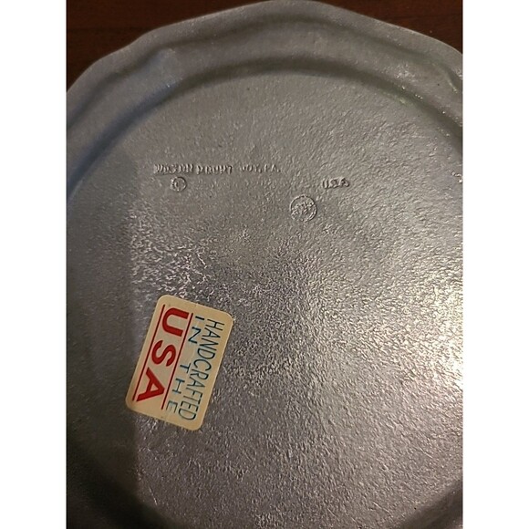 Vintage Continental Kennel Club Wilton Pewter 7" Dog Decorative Plate C.K.C. - Picture 3 of 3